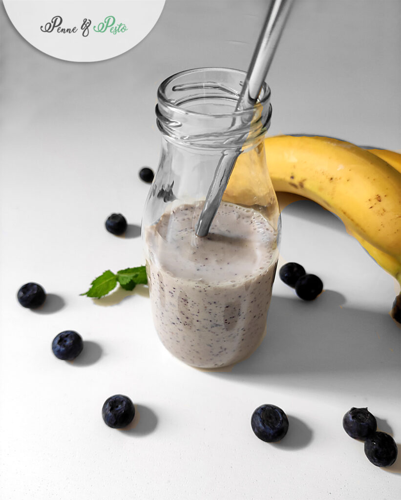 Smoothie ai mirtilli